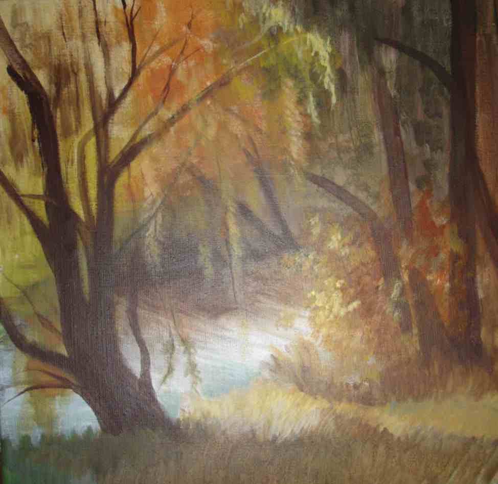 akryl na plátne 50x50 cm